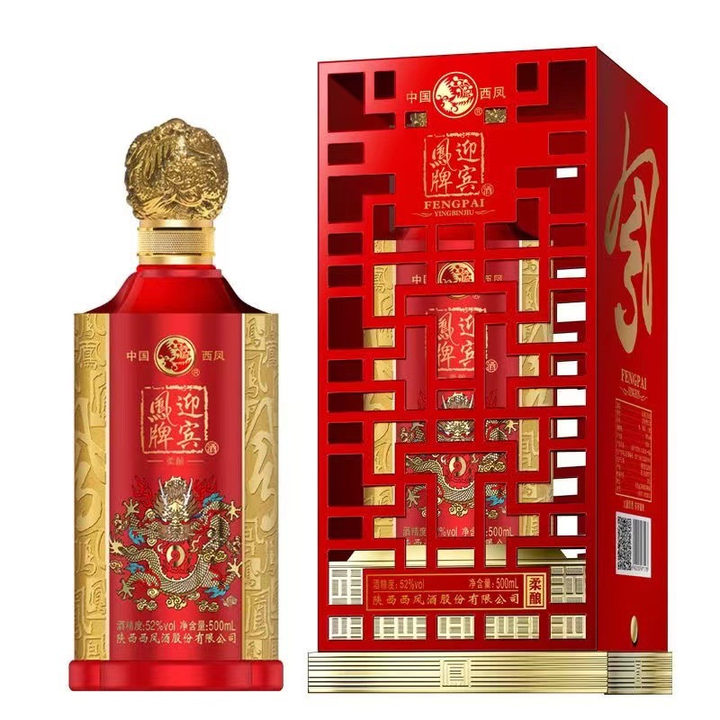 西凤酒凤牌原酿52度图片