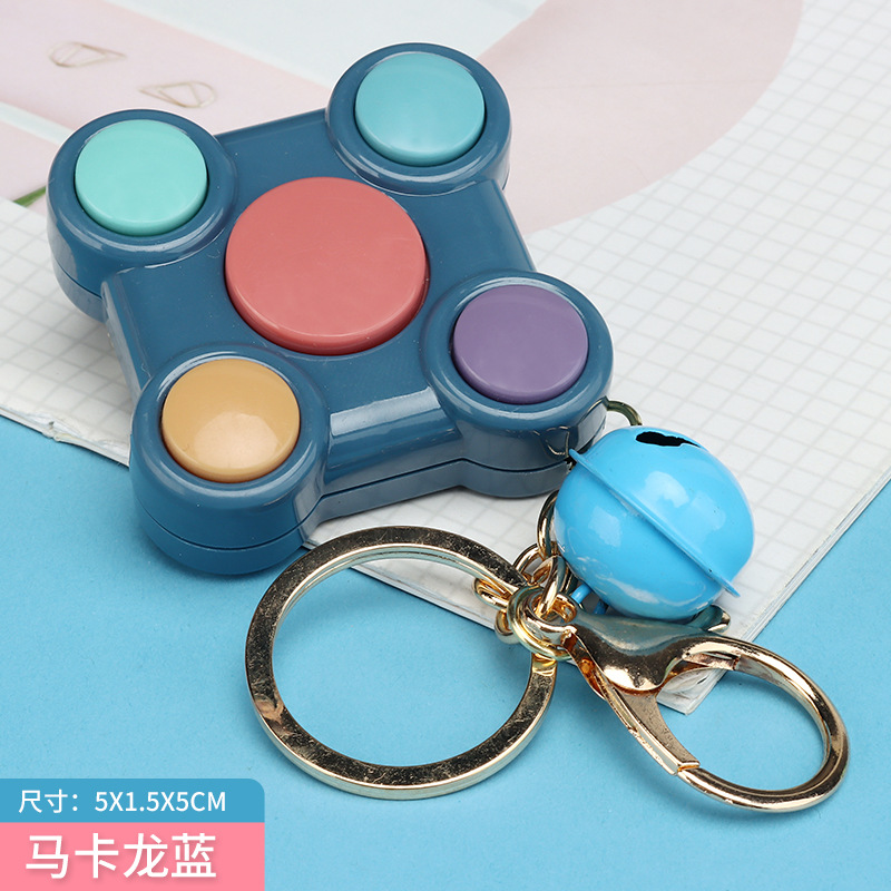 Cartoon Cat's Paw Memory War Game Machine Bag Mobile Phone Ornaments Memory Master Cute Ins Style Keychain