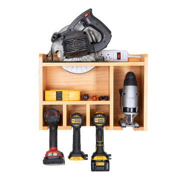 木制五金工具箱套装家用收纳箱电钻木电工电动维修组合工具套装