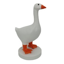 创意款带底座鸭子鹅吸铁磁雕像吸钥匙剪刀等铁制品树脂工艺品摆件
