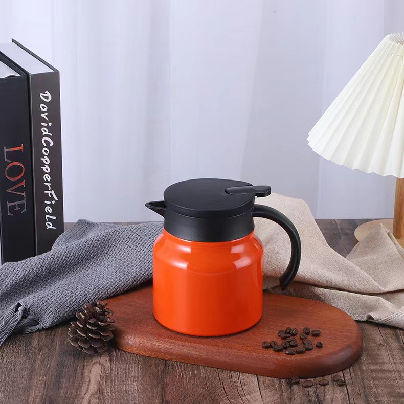 Good-looking 316 Stainless Steel Household Insulated Braised Teapot Portable Coffee Pot Factory Direct Sales Stewpot