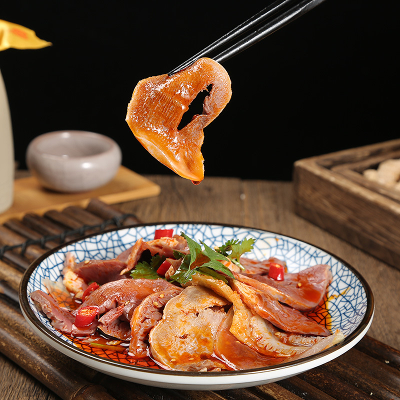 四川特色小吃夫妻肺片 麻辣味解冻开袋凉拌夫妻肺片下饭菜