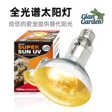 Giangarden 爬宠全光谱UVA+UVB太阳灯陆龟鬃狮日灯加热晒背