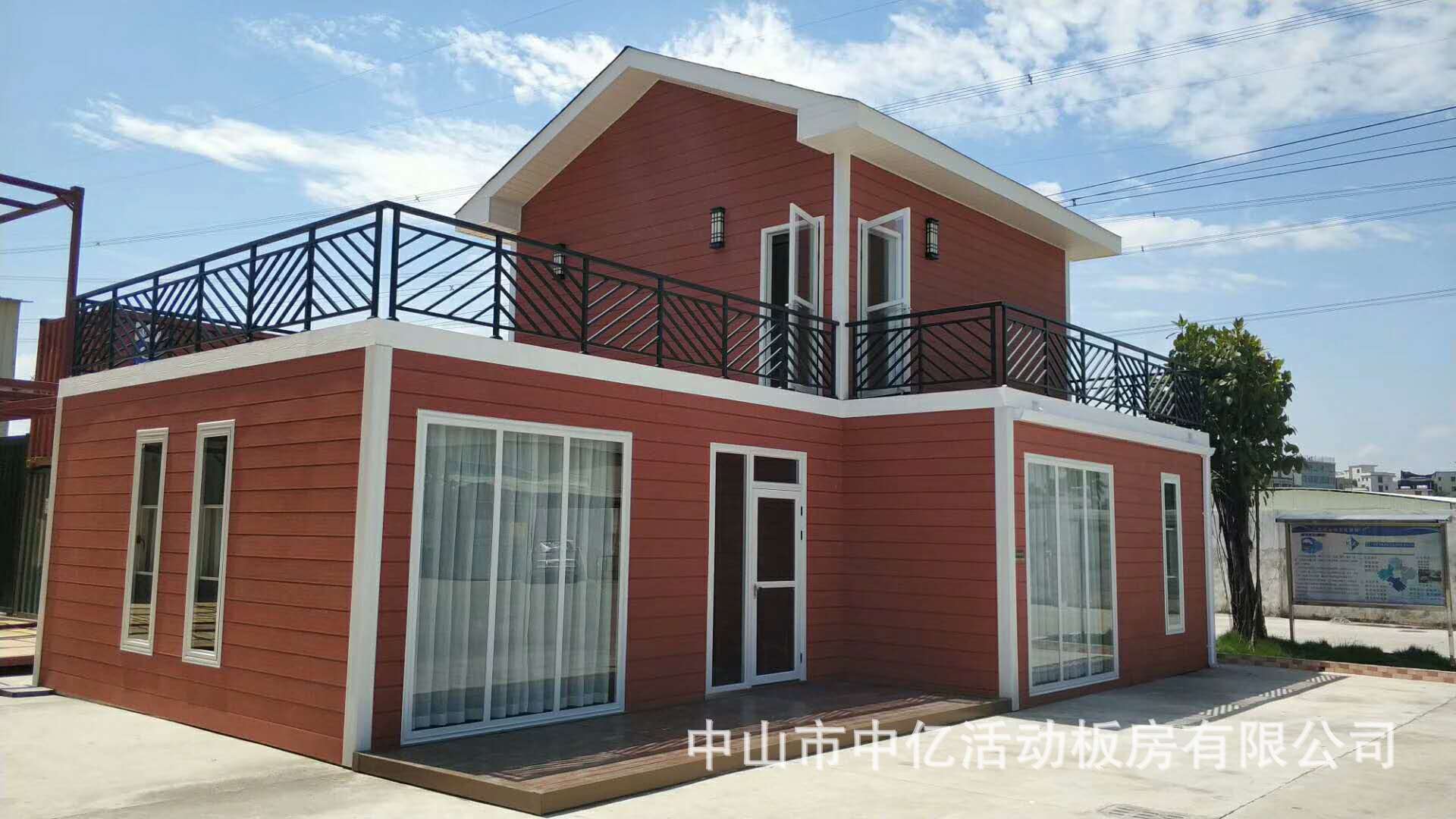 轻钢结构别墅 轻钢旅店别墅 活动房 活动板房 绿色环保 安装方便