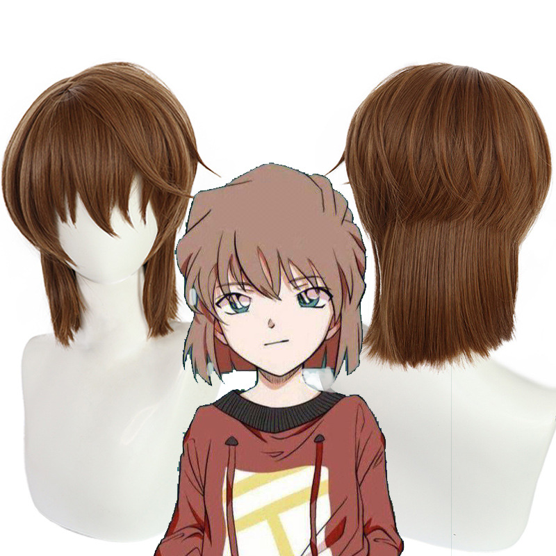 安格 名侦探柯南 灰原哀 宫野志保 雪莉 sherry动漫 cos假发-阿里巴巴