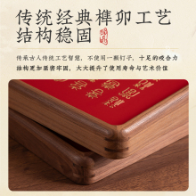 T3LC结婚礼物送新人百喜图胡桃木全喜字相框铜雕成品铜制百字