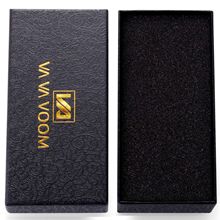 VA VA VOOM 品牌手表盒硬纸盒长方形鳄鱼纹烫金logo跨境专供表盒