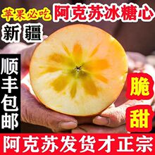 【新疆直发】阿克苏冰糖心苹果正宗当季新鲜水果整箱批发彩箱礼盒