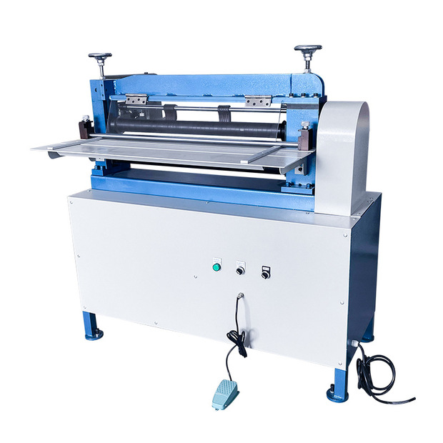 大型皮革分条机圆刀切条机橡胶eva毛毡皮带分切开条机港隆切条机