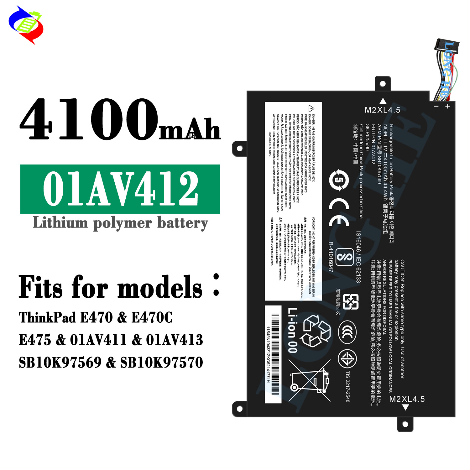 适用联想E470/E470/CE475/01AV411/01AV413笔记本电池01AV412批发
