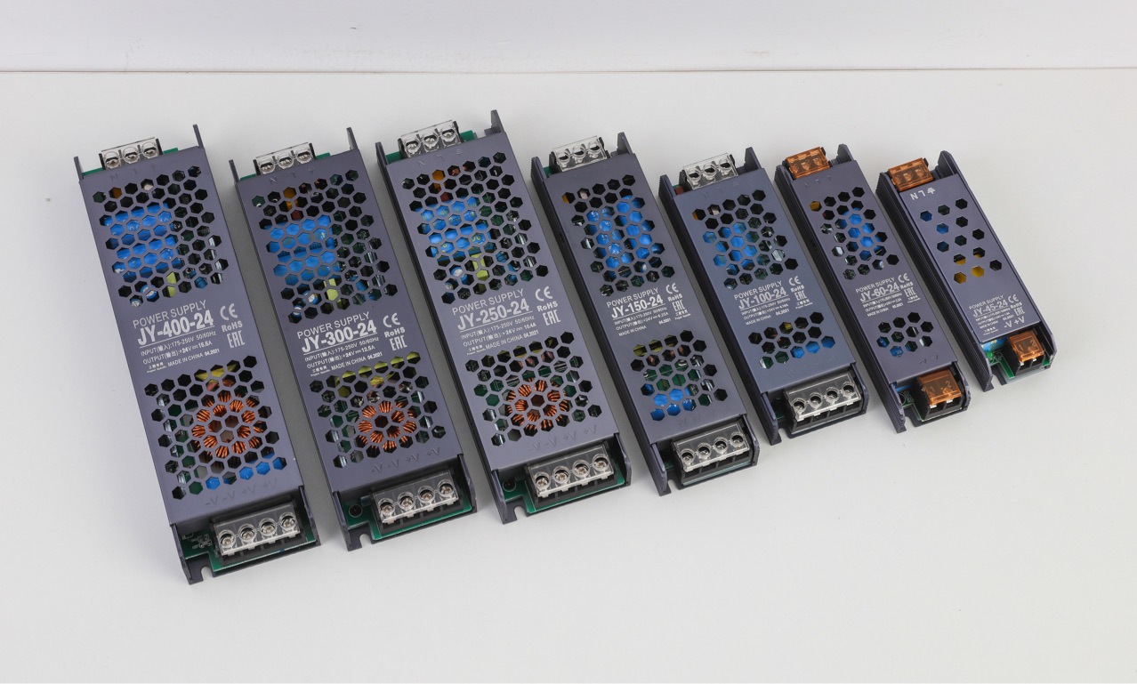 灯带变压器220v转12v/24伏超薄长条led直流开关电源稳压器大功率