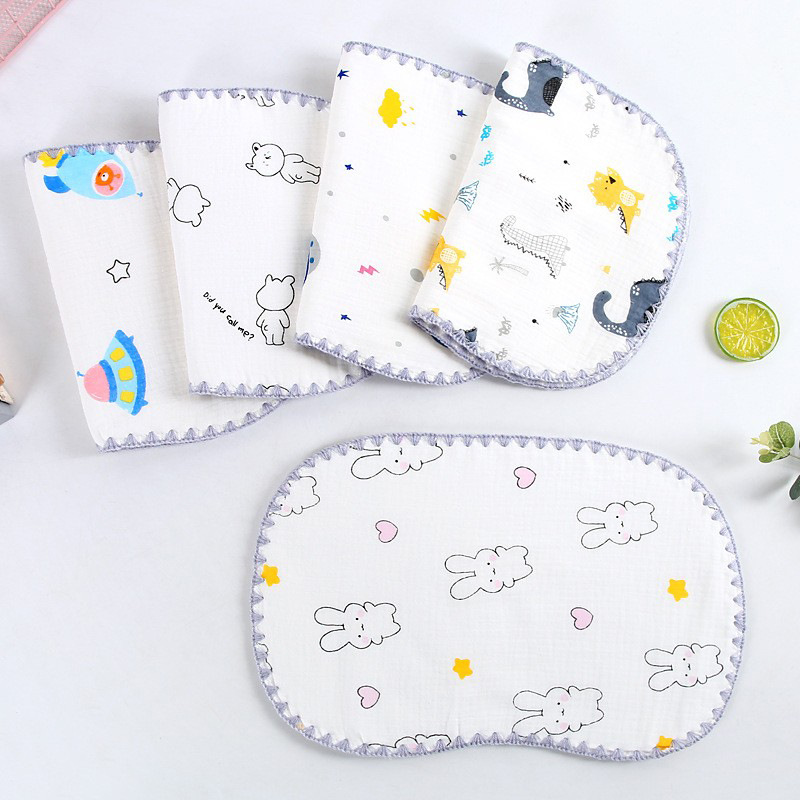 Newborn Baby Flat Pillow Milk Spilt Prevent Baby Cloud Pillow Head Protection Pillow Baby Pillow Towel Baby Pillow Baby Pillow