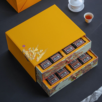 茶叶包装盒空礼盒红茶金骏眉大红袍一斤装摆泡家用通用设计-阿里巴巴