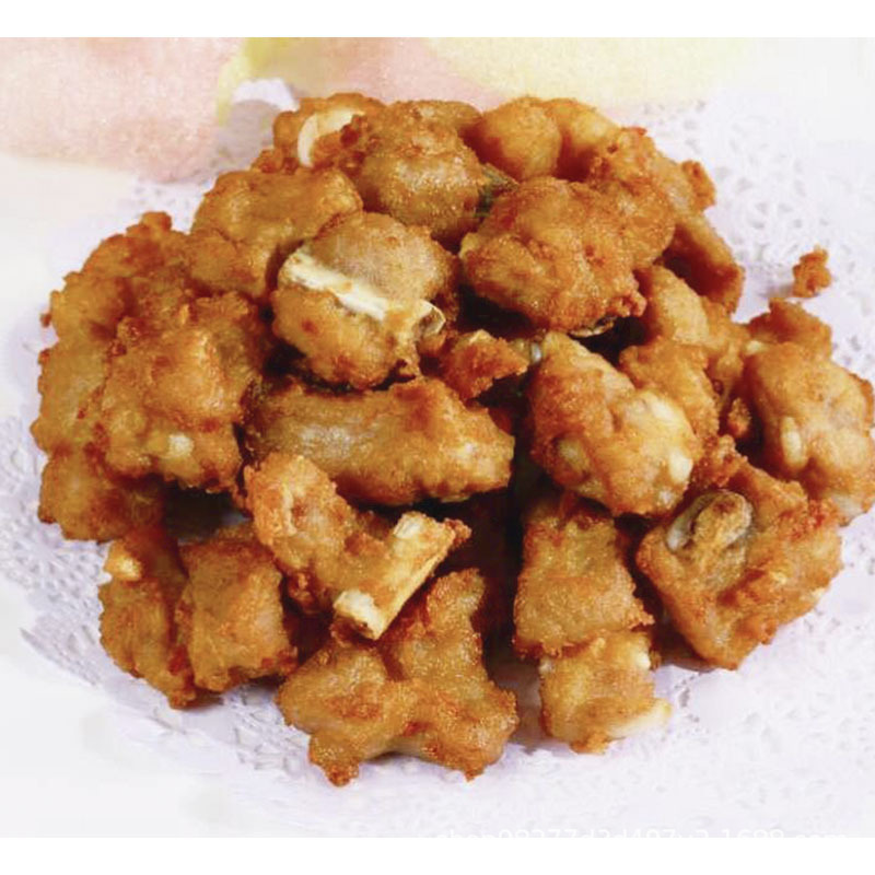 昌浩江脆皮骨 半成品油炸外酥里嫩送酒菜 腌制蒜香味猪排骨粒20斤-阿