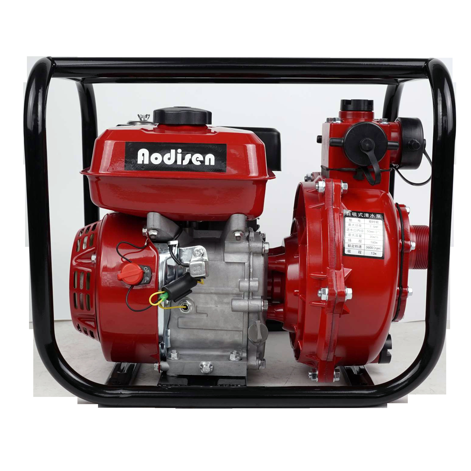 双叶轮高压高扬程两寸2寸自吸汽油水泵离心抽水机灌溉浇田抗旱