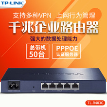 TP-Link TL-R483G 多WAN口全千兆企业路由器有线上网行为管理审计