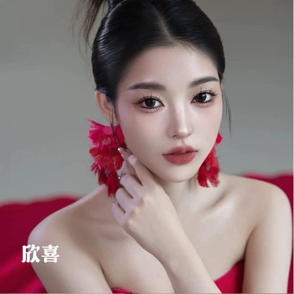 波西米亚流苏耳环夸张长款超仙婚纱晨袍耳饰新中式新娘旗袍配饰品