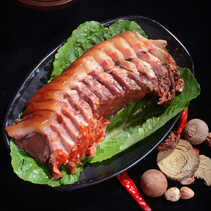 猪头肉卤味鸿运当头猪脸肉零食下酒菜卤肉熟食社区团购酒店包桌