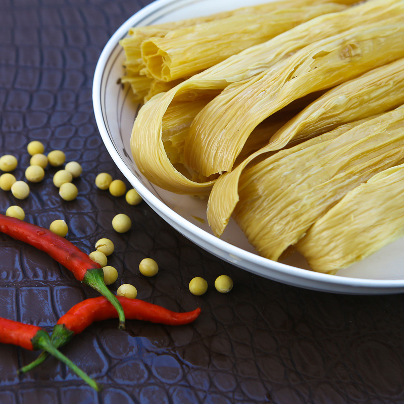 江西特产手工自制大豆腐竹江西特产干货豆制品散装批发