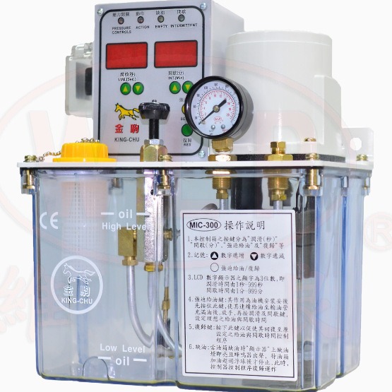 台湾wlp维良金驹润滑油泵mic-160a 300a 280a润滑系统电动注油器