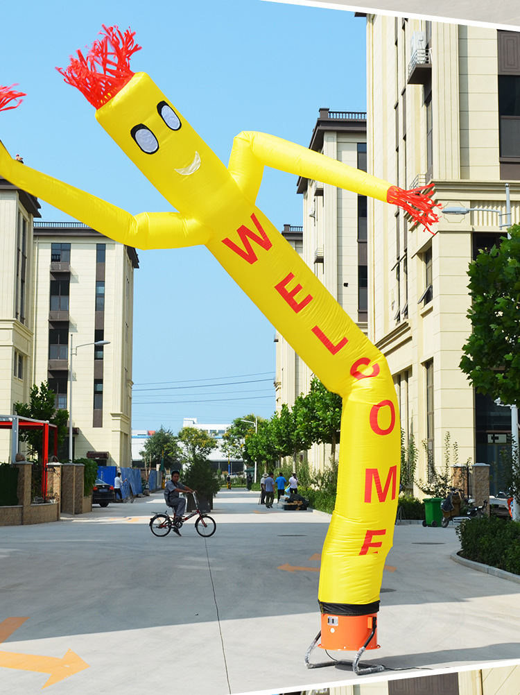 充气空中舞星舞动气模人小丑财神开业庆典活动拱门定制做跳舞人偶