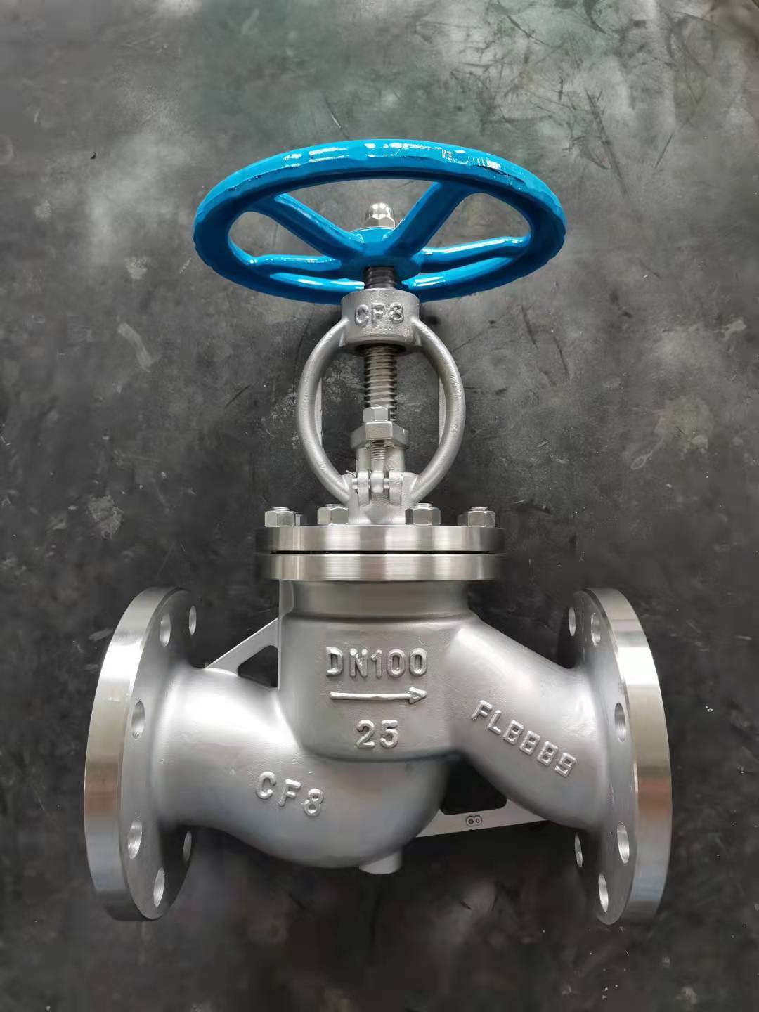 j41w-25p不锈钢25压力法兰截止阀  硬密封截止阀