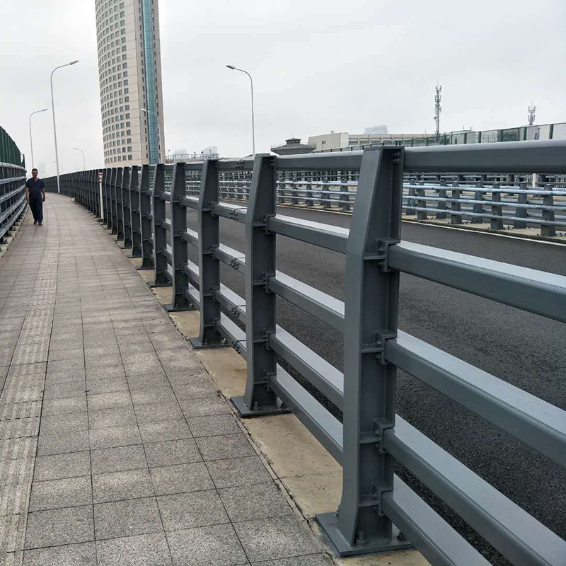 多型号 供应桥梁护栏 景观防撞河道护栏 铝合金道路桥梁护栏现货