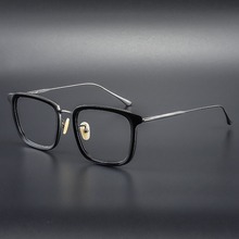 超轻纯钛眼镜框可配镜片度数近视全框眼睛框镜架男潮复古文艺