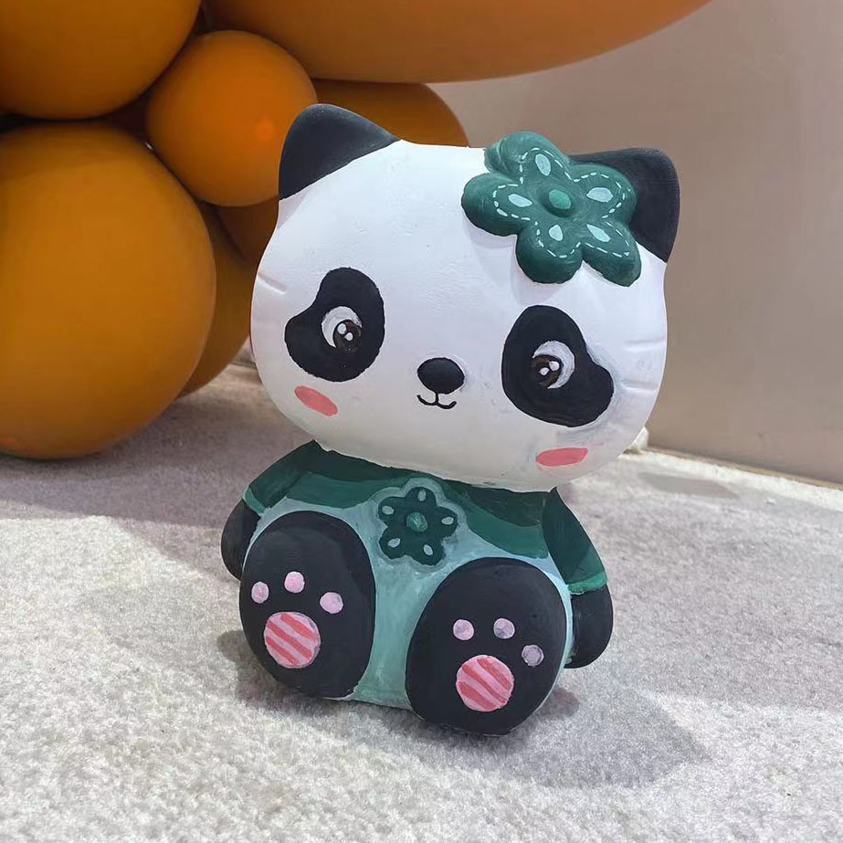 diy彩绘石膏娃娃涂鸦公仔白胚玩具diy手工创意彩绘娃娃