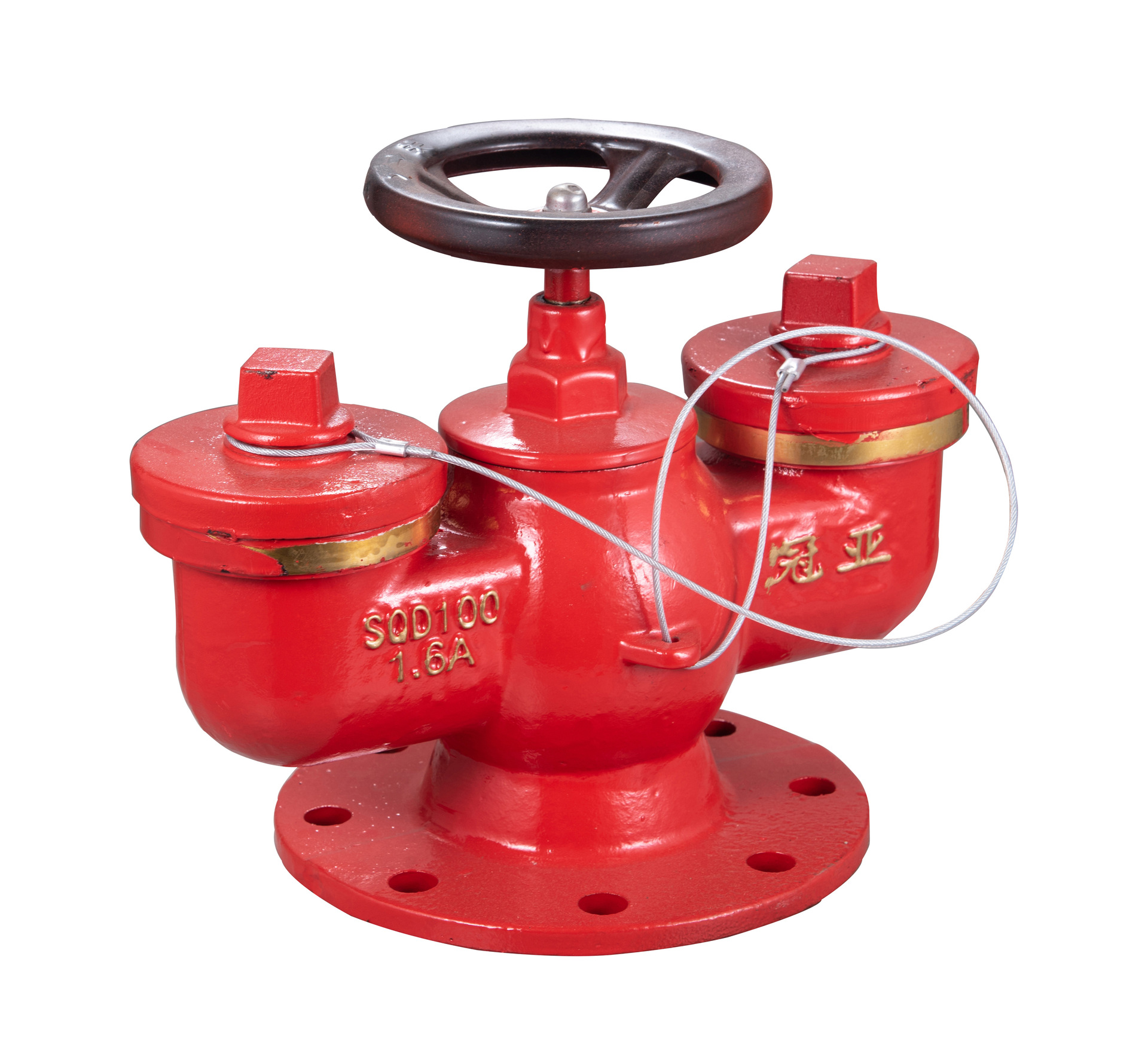 厂家直供地上式消防接合器sqd100/150地下新型多功能水泵接合器