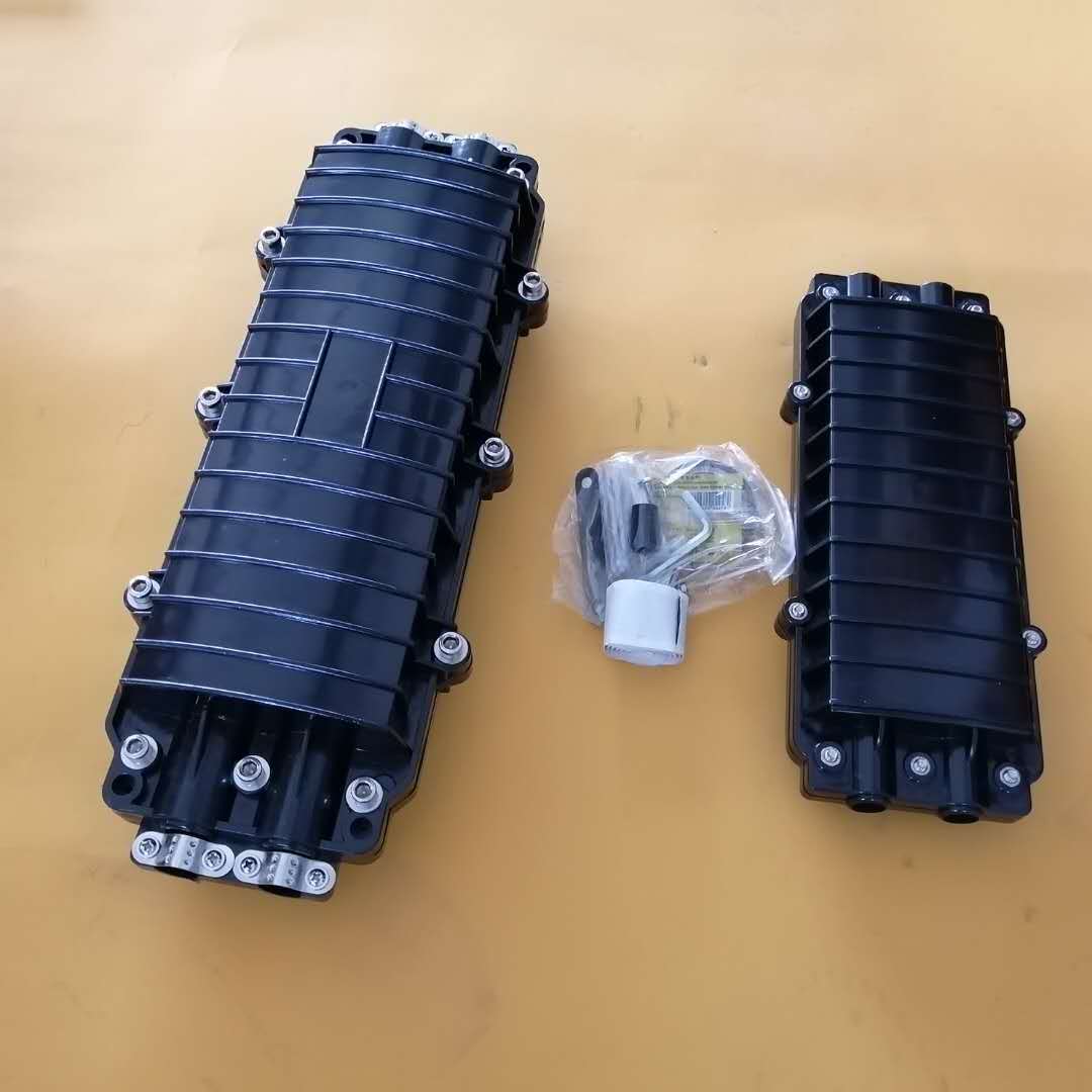 卧式塑料接头盒 迷你型pc材质接线盒 24芯电力光缆接续盒生产厂家