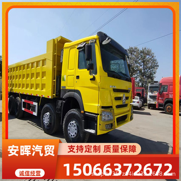 出口国三倾斜后翻前四后八翻斗车渣土工程车精翻渣土车后翻自卸车