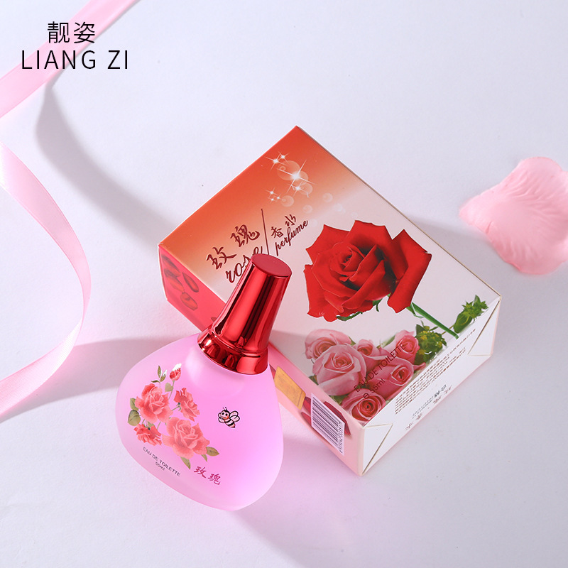 Liangzi Osmanthus Jasmine Rose Lady Perfume Flower Fragrance Fresh Natural Fragrance Factory Direct Sales Wholesale Gift Box