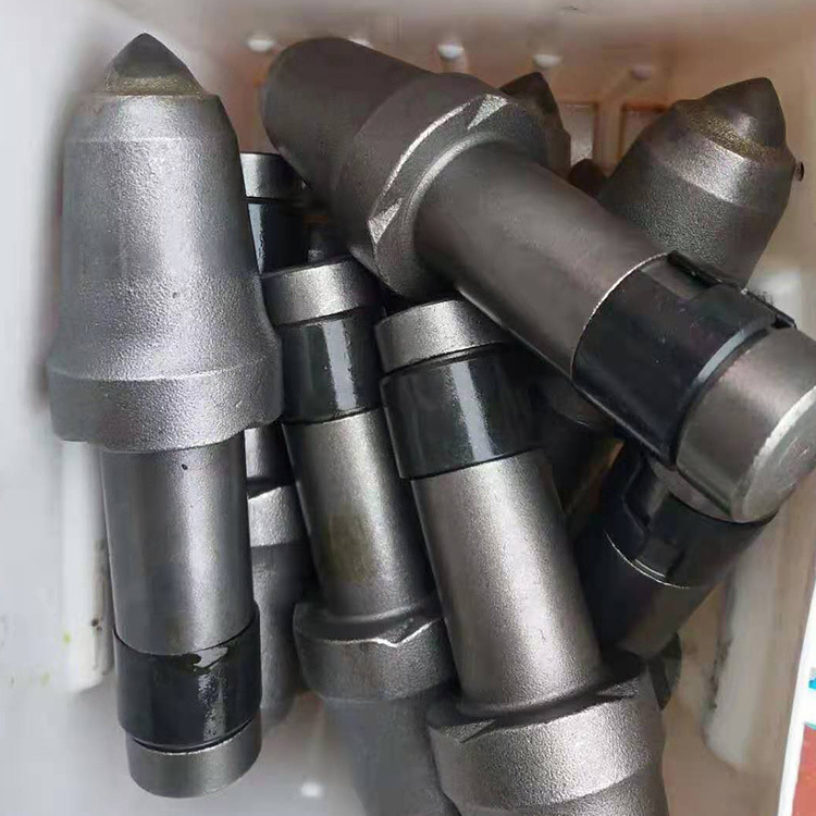 采煤机u47截齿钻头 u80高强度耐磨截齿钻头齿座采煤机u型截齿厂家