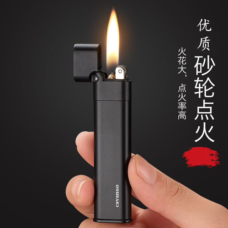 批发煤油打火机防风老式砂轮火石金属个性创意超薄logo礼品厂家