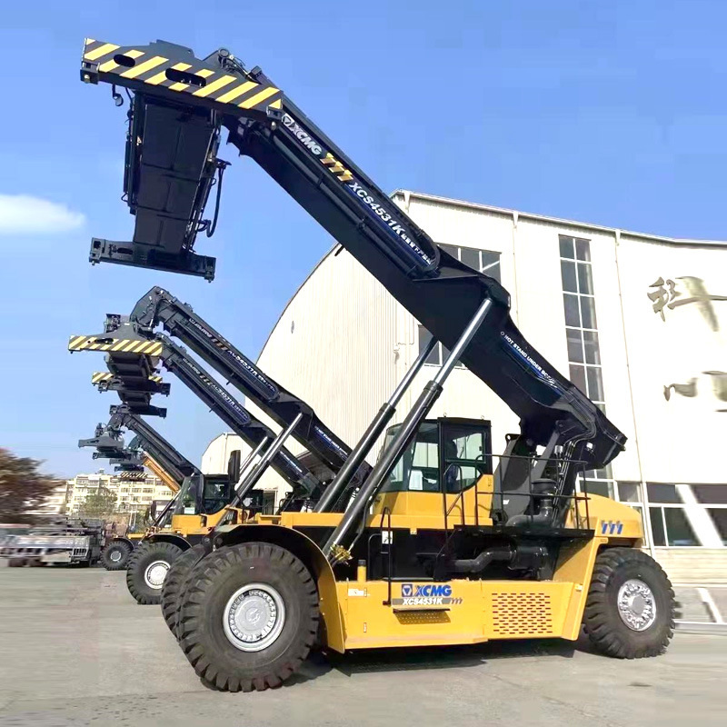 外贸出口全新振华正面吊,zhrs45正面吊 集装箱堆高机 港口吊机