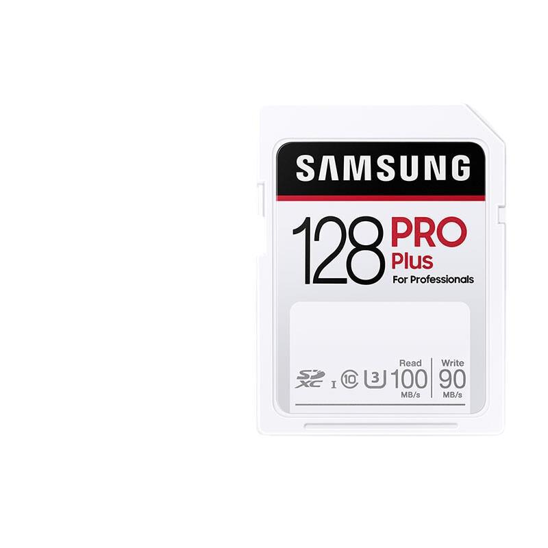 三星(samsung)128gb sd存储卡 4k u3 class10 proplus内存卡 读