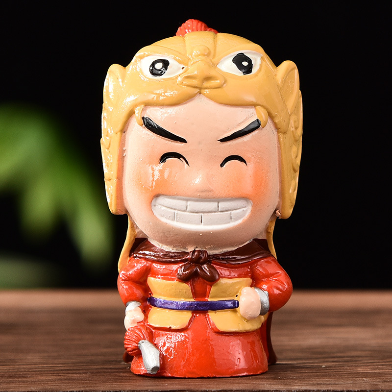 工艺品交趾陶瓷小公仔 卡通冷瓷泥塑小泥人 景点旅游纪品念小礼物