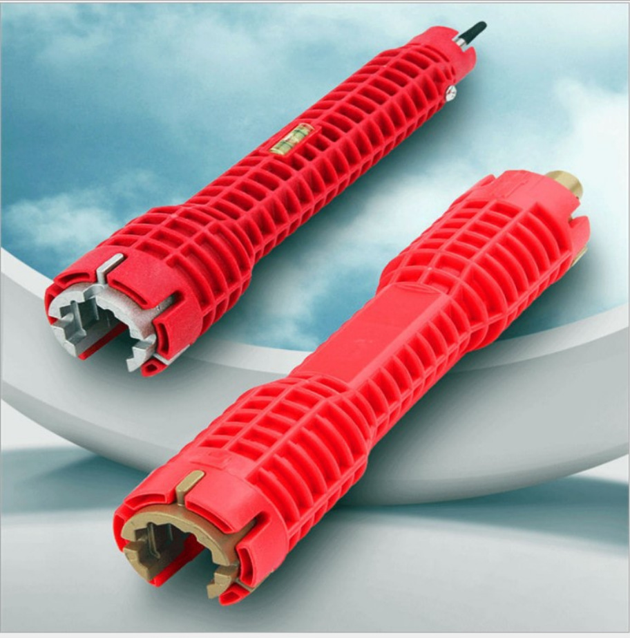 多用水槽扳手多功能手动套筒扳手万用水暖卫浴水龙头安装