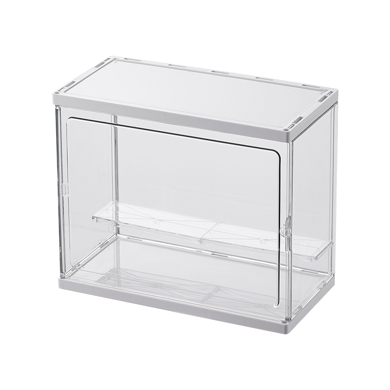 Perfume Storage Box Large Capacity Dustproof Acrylic Display Cabinet Light Luxury Dresser Small Sample Desktop Shelf