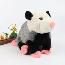 现货跨境新品Opossum Plush负鼠仿真大老鼠毛绒公仔卡通动物玩偶