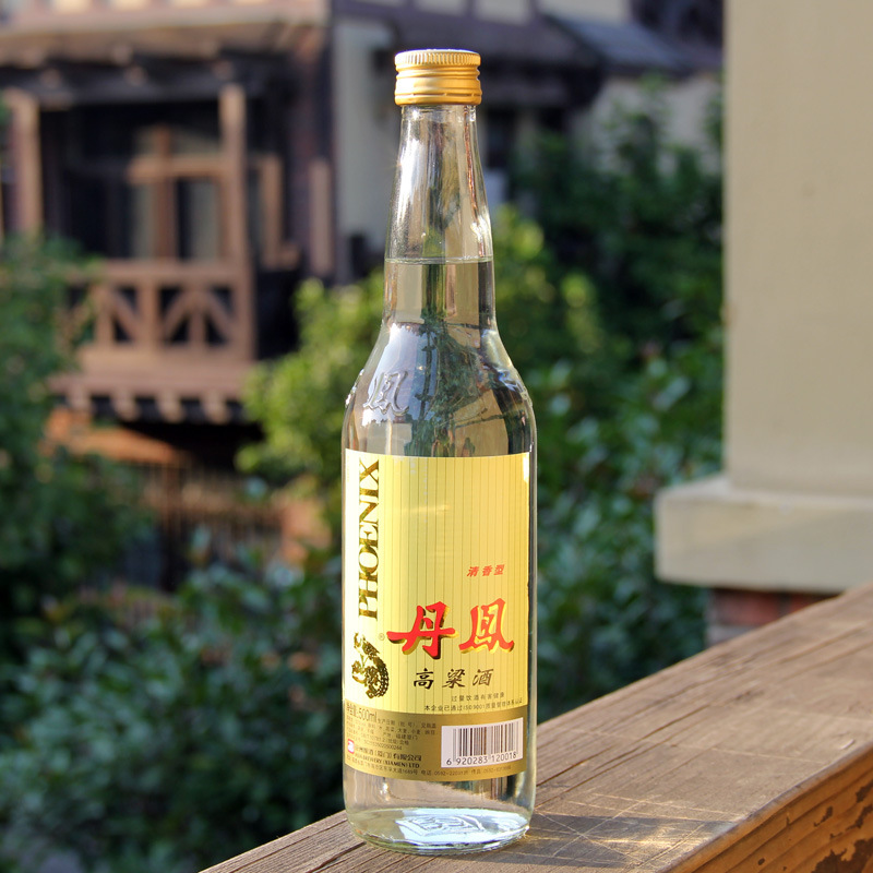 白酒厦门丹凤高粱酒53度清香型500ml丹凤佳酿口粮酒家宴婚礼酒