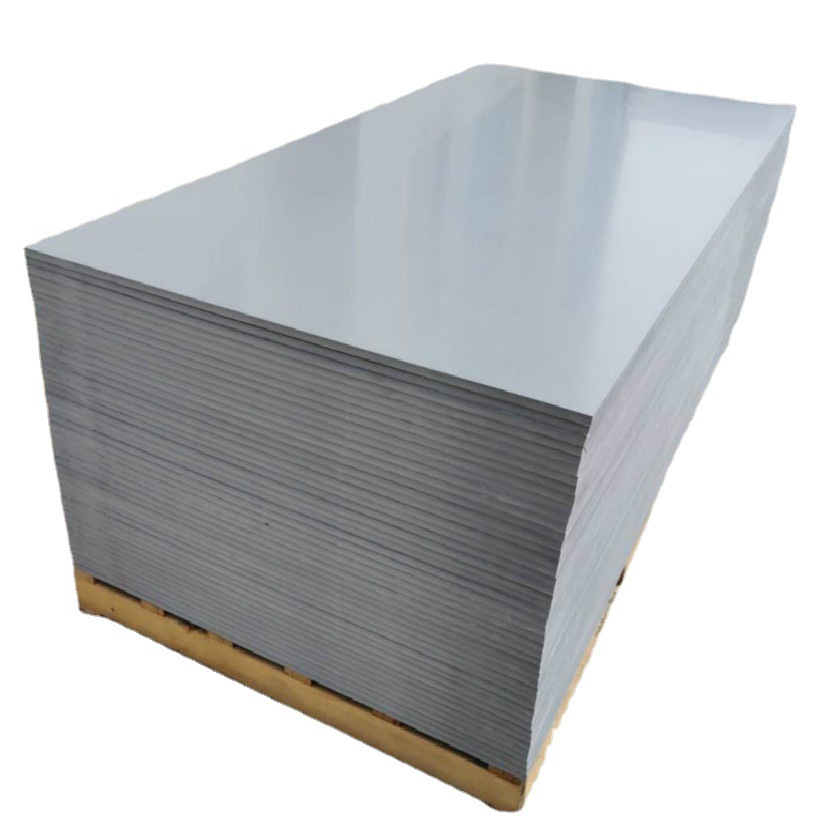 厂家生产灰色pvc塑料板pvc板pvc玻镁板模板平整防腐硬度高耐高温