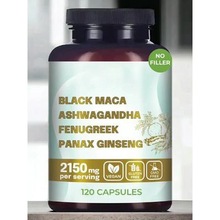 黑玛卡胶囊Organic Black Maca Root tk爆款 工厂直销
