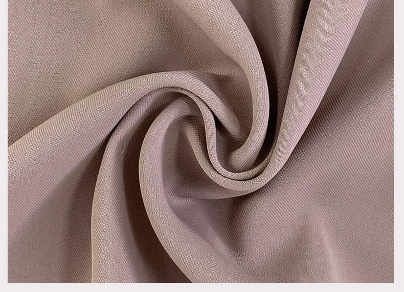 全涤弹力斜纹梭织面料 米兰3/1斜 280g垂感工作服两件套西装面料