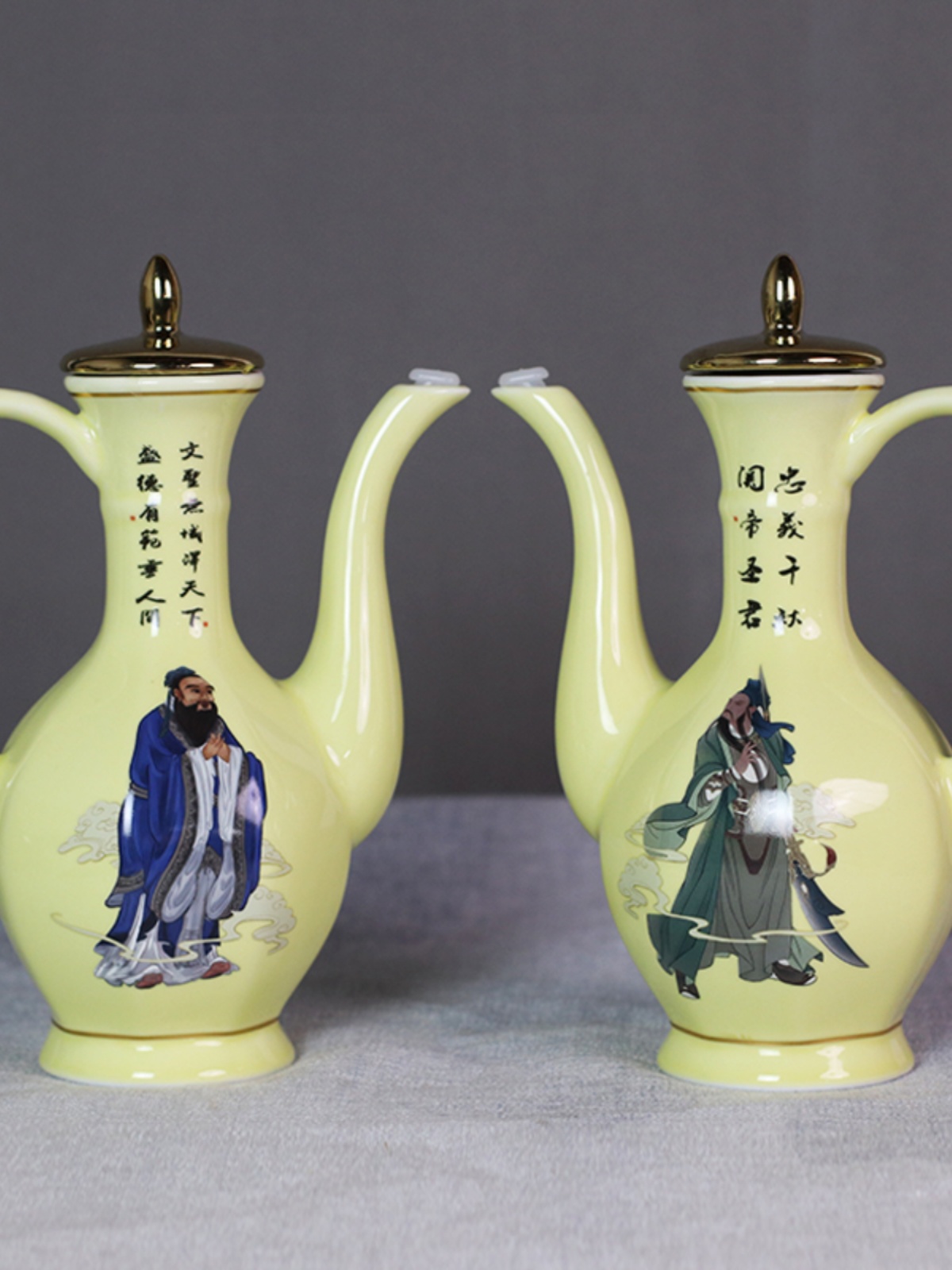 bg54景德镇创意陶瓷空酒壶一斤装白酒黄酒密封酒具分酒器家用