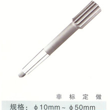 螺旋铣刀3圆柱直槽手用加工平头金属钨钢刀具小硬质型合金50*6mm