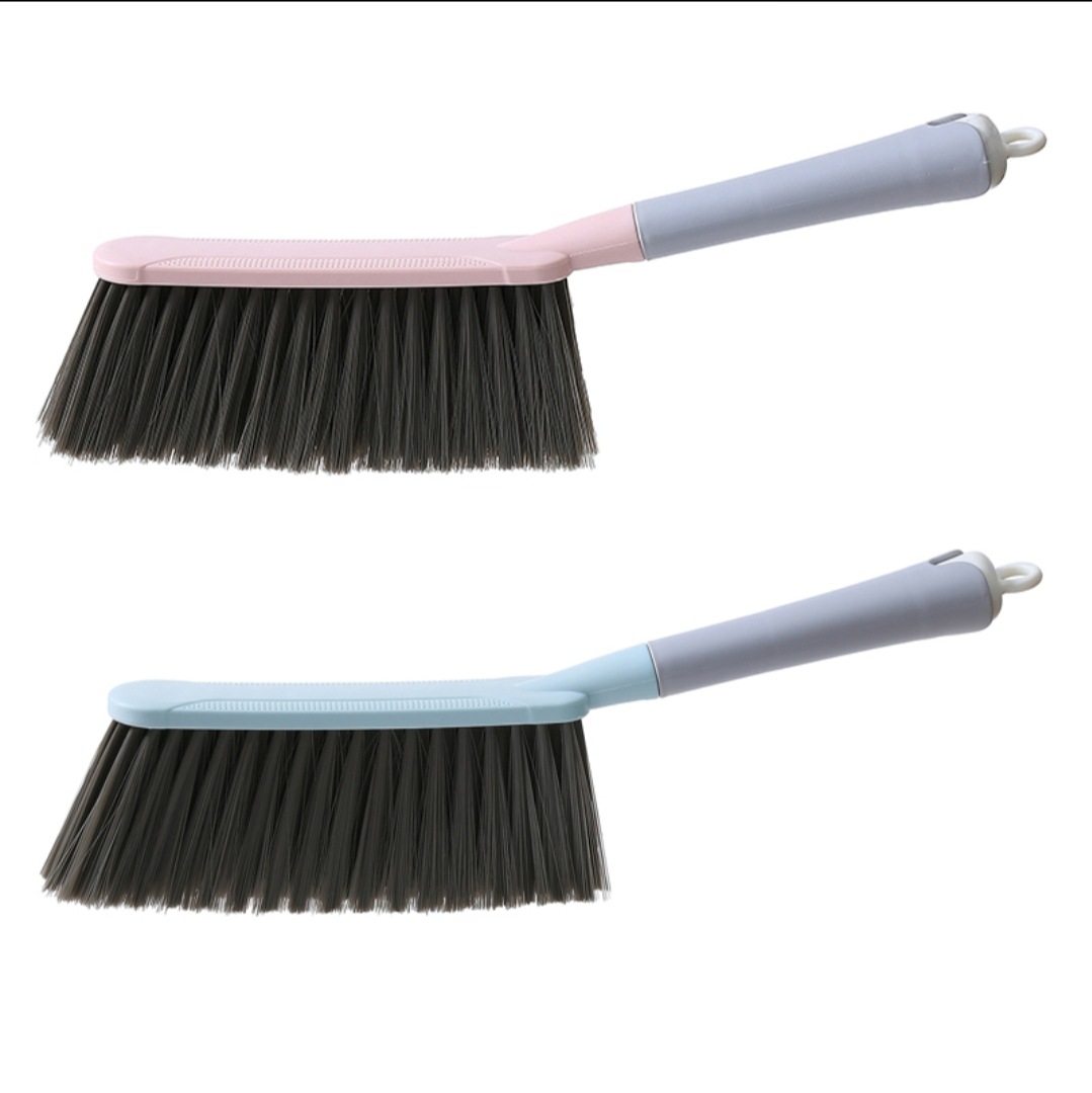 Long Handle Sofa and Carpet Horsetail Whisk Soft Fur Brush Bed Brush Shoe Brush Universal Plastic Household Cleaning Equipment 0119