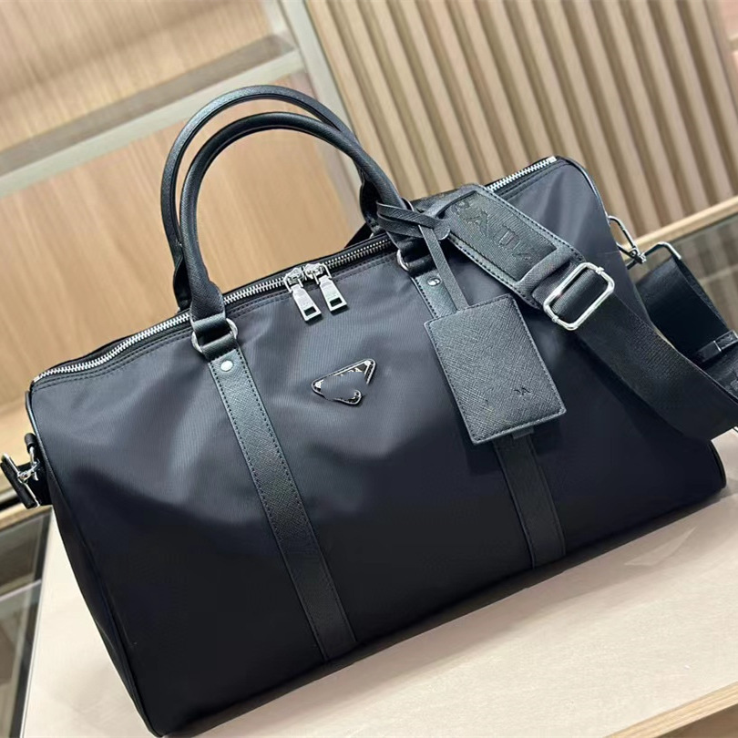 prad 男士黑色尼龙旅行包普拉d行李袋 旅行袋 2vc014vxoo-阿里巴巴