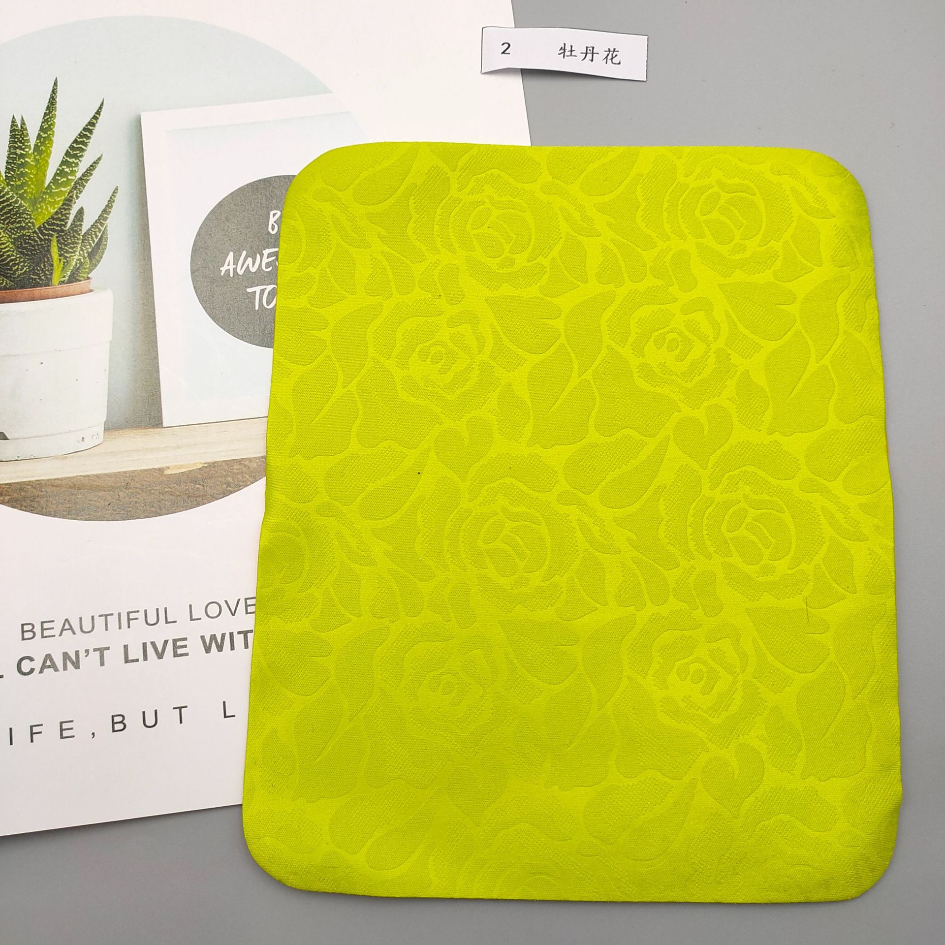 厂家定制海岛丝麂皮绒牡丹印花眼镜布 太阳镜涤锦清洁布 可印logo